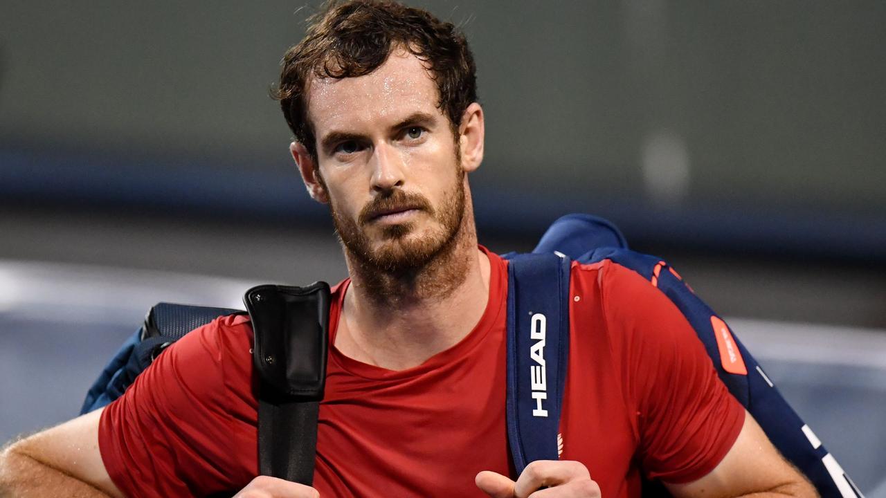 Andy Murray can’t catch a break. Photo: Noel CELIS / AFP