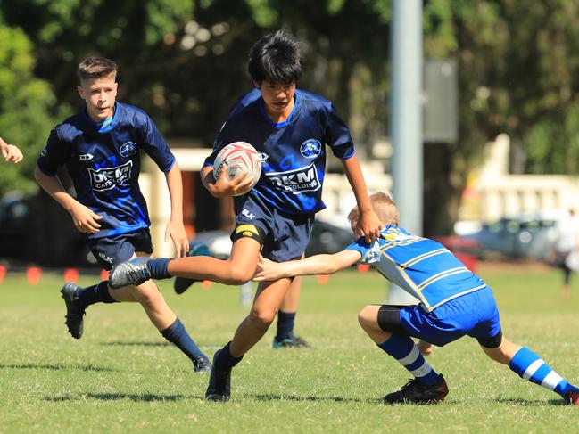 SURFERS PARADISE RUGBY, GOLD COAST , AUSTRALIA - April 10, 2021: Day Two of King of the Country rugby tournament.Played at Surfers Paradise Eagles Rugby Ground at Southport. Picture: Scott Powick Newscorp