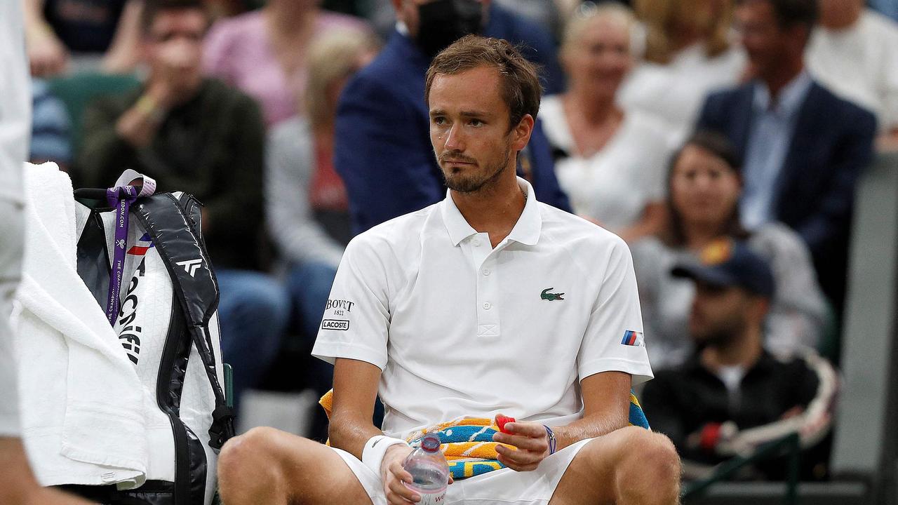 Russia's Daniil Medvedev won’t be back this year. Photo by Adrian DENNIS / AFP.