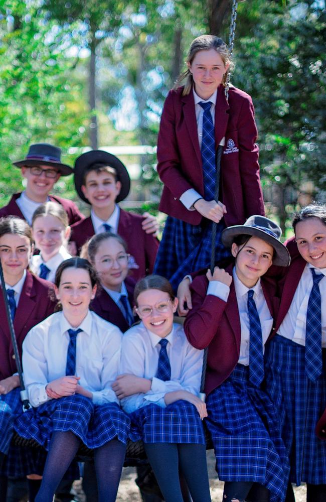 The Fraser Coast Anglican College students are proud to wear their uniform.