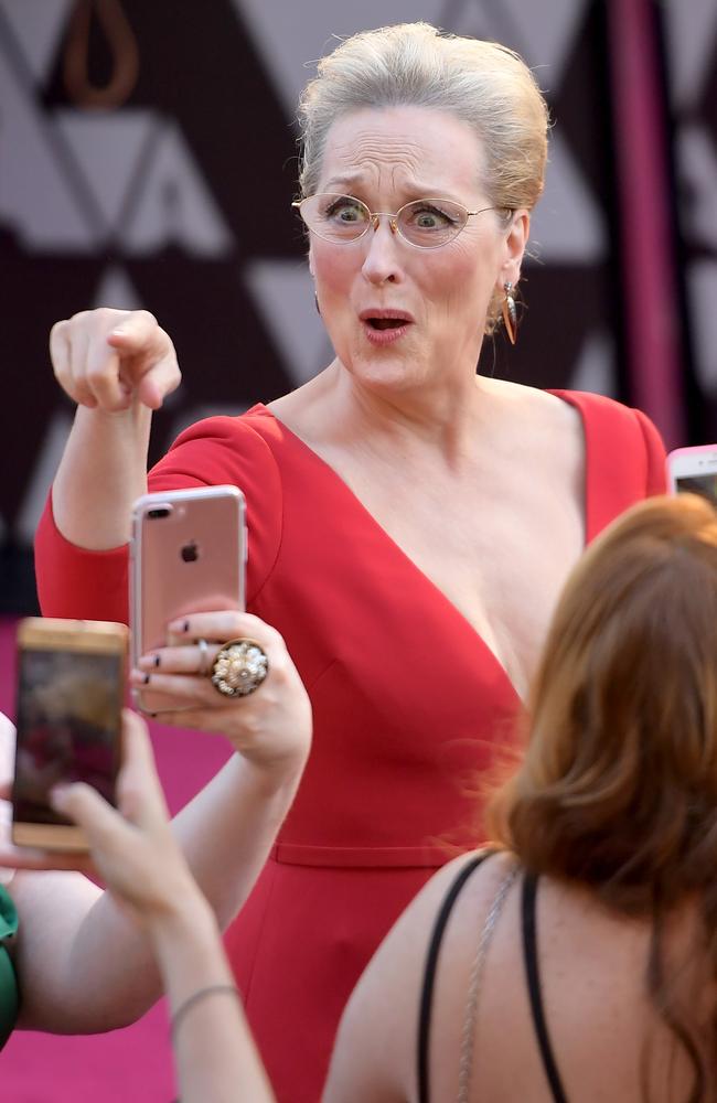 Meryl Streep attends the 90th Annual Academy Awards on March 4, 2018 in Hollywood, California. Picture: Getty