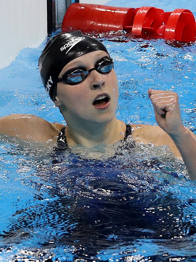 Katie Ledecky dominated the Pan Pacs. Picture: Adam Head