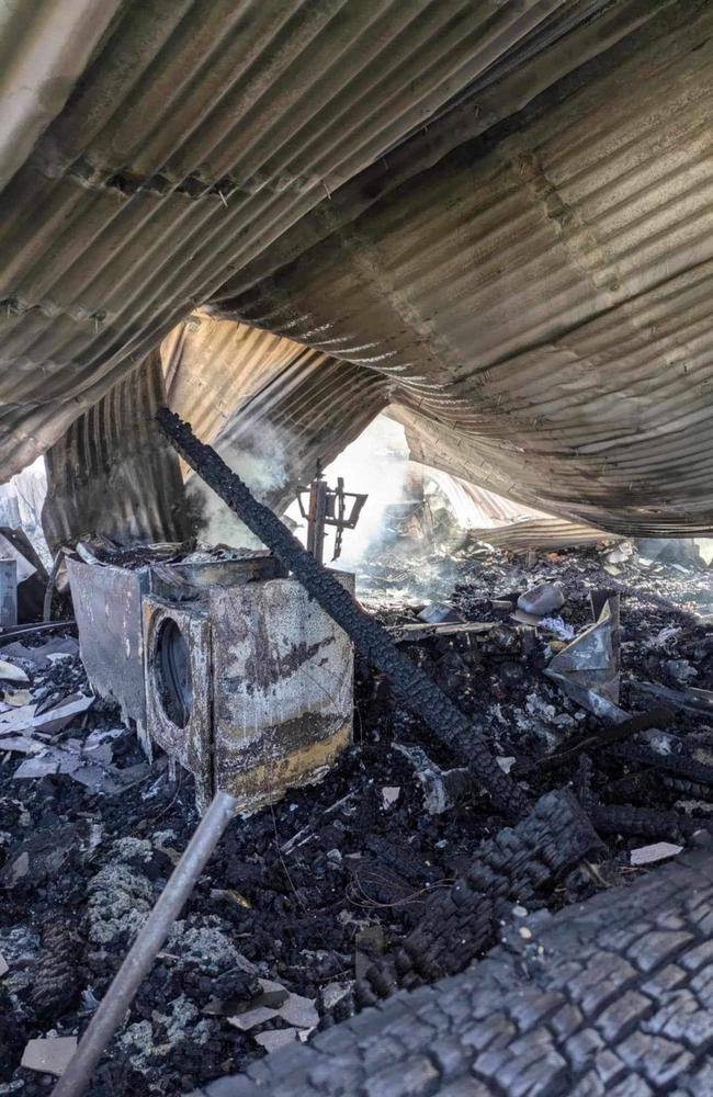 Fire destroys the home of family of five at Melton Mowbray in early hours of Friday, November 8 morning. Picture: Supplied