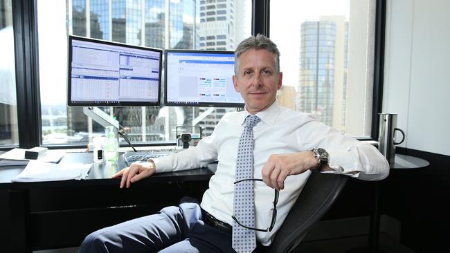 Dexus CEO Darren Steinberg at the property group’s offices in Sydney. Picture: Britta Campion/The Australian