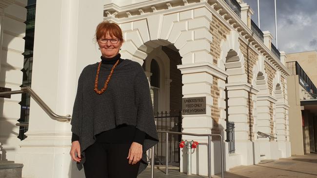 Gawler mayor Karen Redman says birthing closures are disrespectful to the town of Gawler. Picture: Colin James