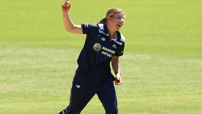 Georgia Wareham made her return for Victoria last weekend. Picture: Graham Denholm/Getty Images