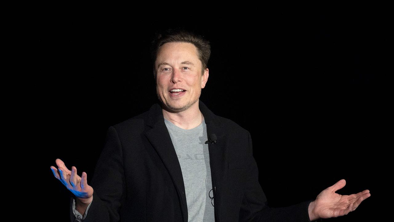 Elon Musk is angling in court to remove restrictions on his Twitter habit that have been imposed by the Securities and Exchange Commission. Picture: Jim Watson/AFP