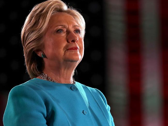 It’s make-or-break time for the Democratic nominee, pictured during an extra stop in New Hampshire on Sunday. Picture: Justin Sullivan/Getty Images/AFP