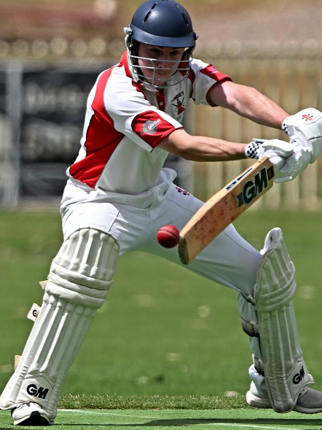 Matthew Milne in action for Romsey. Picture: Andy Brownbill