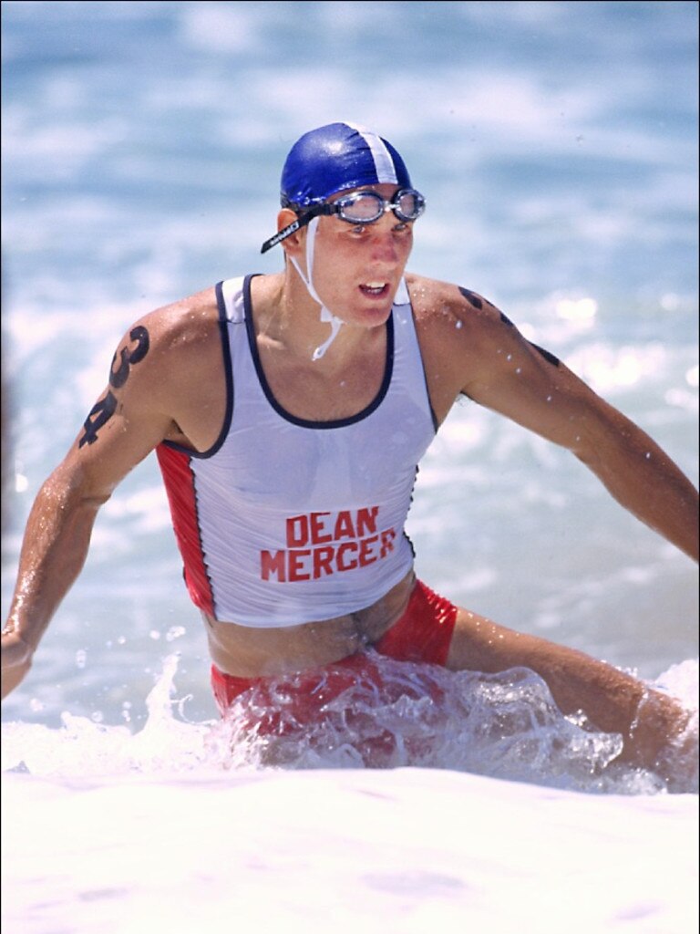 Dean Mercer the ironman. Photos Courtesy Harvie Allison