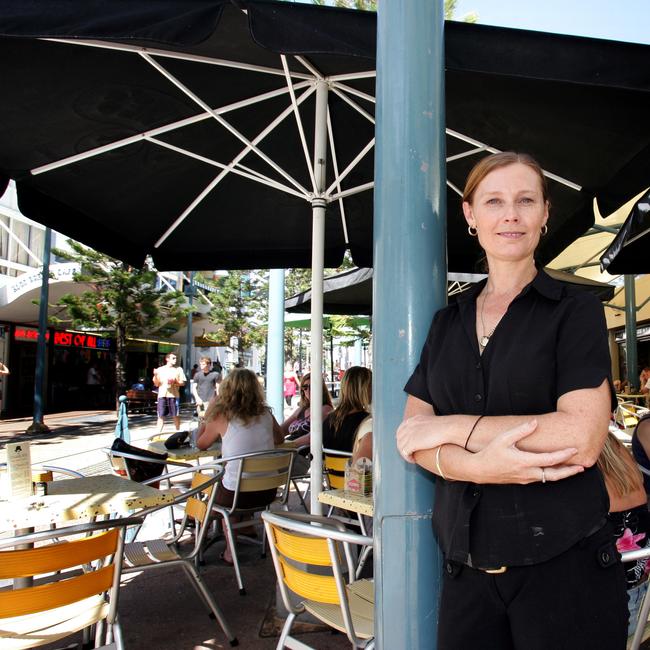 Cavill Avenue, Surfers Paradise which is believed to have the most expensive rent in Australia. Fiona Creed is the Assistant Manager at Charlies restaurant which has been in Cavill since 1976.