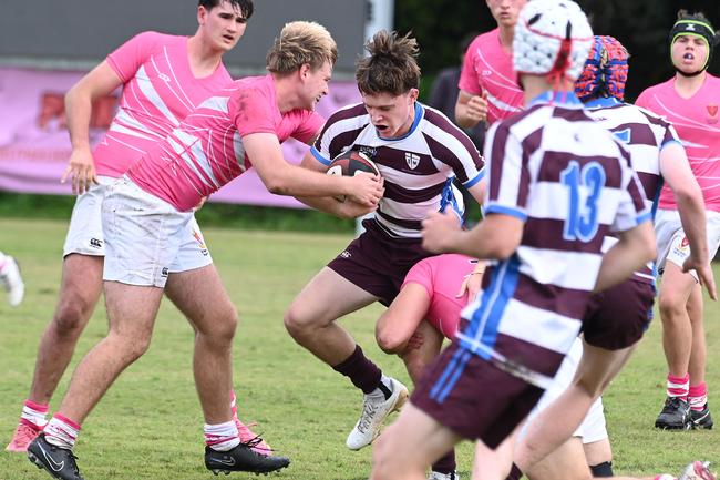 TAS First XV rugby, St Paul's School v John Paul College. Saturday May 10, 2025. Picture, John Gass