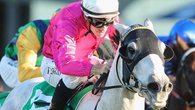 Jay Ford will chase another win with Albumin at Rosehill Gardens on Saturday. Picture: Getty Images