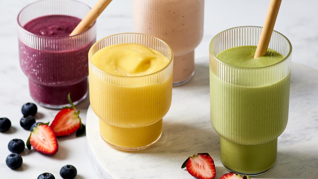 Smoothies will come in flavours like banana, berry, mango and fruit salad. Picture: Supplied