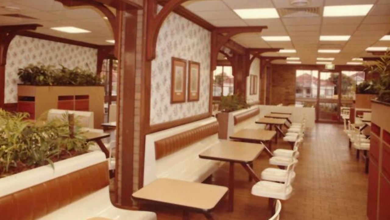Inside the Yagoona restaurant in the 70s. Picture: Supplied