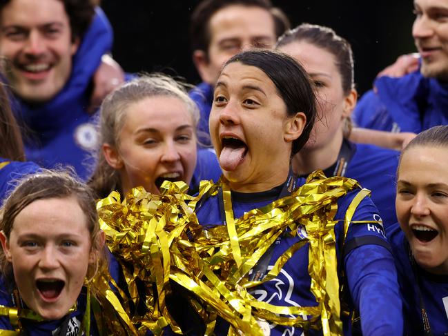 Sam Kerr may have to front a British court next year. Picture: Getty Images
