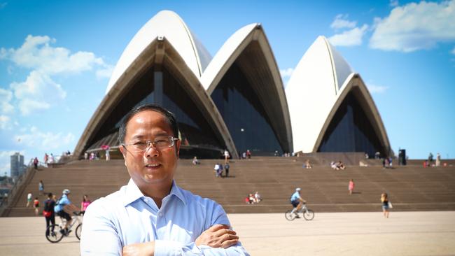 Former Yuhu Group chairman Huang Xiangmo who has had his citizenship application blocked and residency axed whilst overseas. Picture Renee Nowytarger