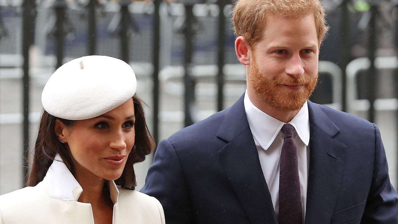 Harry and Meghan sat down with Oprah last week, shortly before they were stripped of their royal duties. Picture: AFP