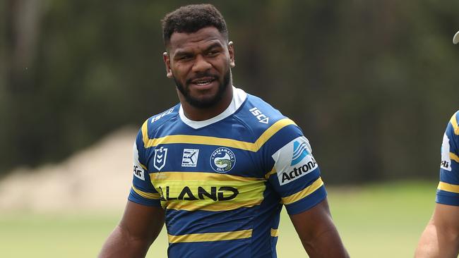 Parramatta flyer Maika Sivo has been cleared to play in the NRL Nine’s in Perth. Picture: Brett Costello