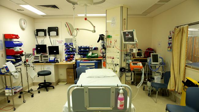 Treatment spaces at one of the state’s busiest hospitals have been reduced by eight per cent.