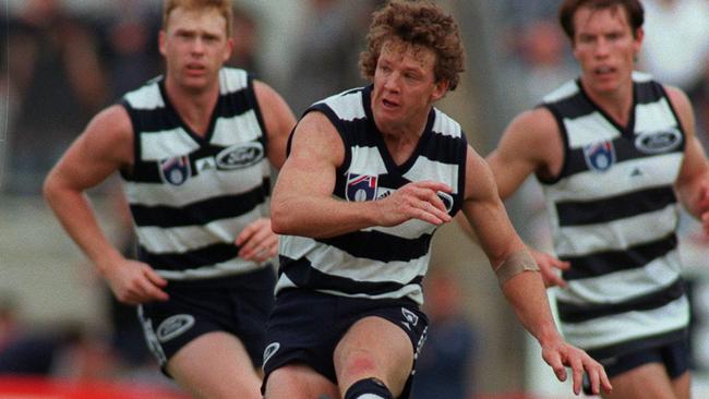 Garry Hocking in action for the Cats.