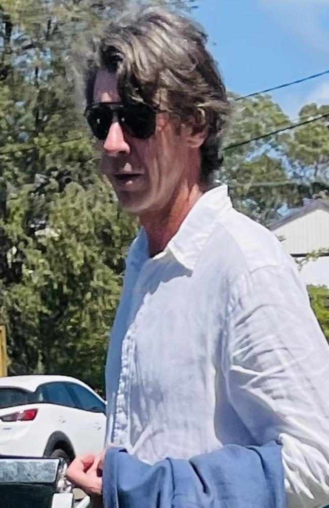Daniel Lee Fraser leaves Coffs Harbour court during a prior appearance.