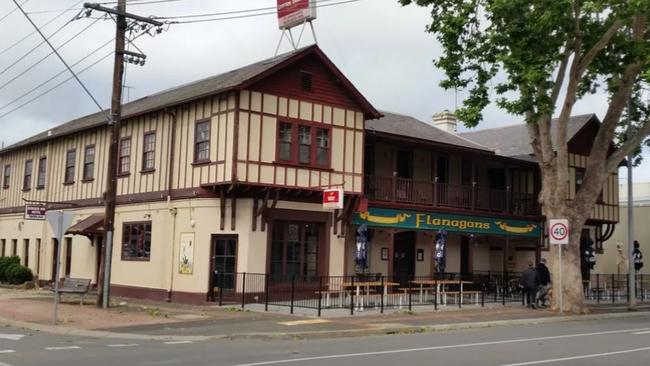 The two men were injured outside Flanagans Border Inn, Bacchus Marsh, on Christmas Day.