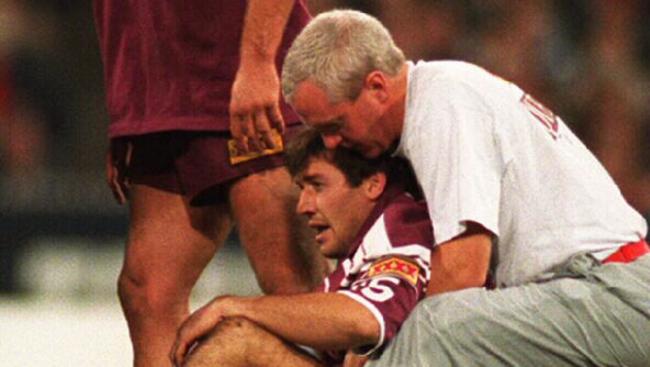 Terry Cook was part of the famous Queensland State of Origin team of 1995. Picture: Graham Hely