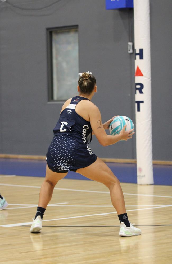 QISSN 2024 division 1 grand final: Canterbury v Somerset. Pictured: Canterbury C Aaliyah Frescon-Sheppard