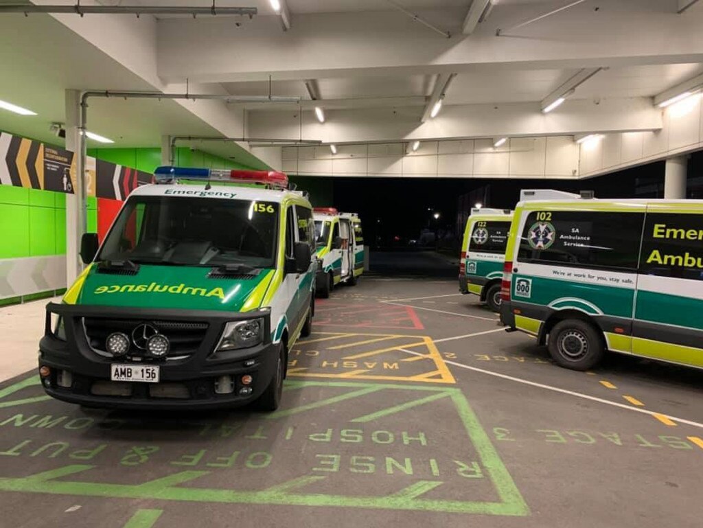 The union said paramedics were at ‘breaking point’. Picture: Phil Palmer / Ambulance Employees Association