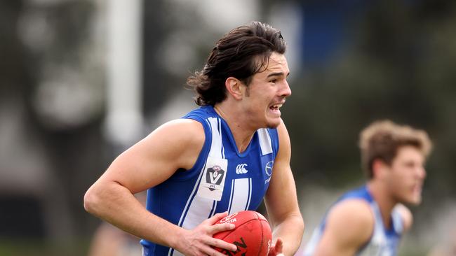 Eddie Ford will make his AFL debut as the substitute. Picture: Jonathan DiMaggio/AFL Photos/via Getty Images