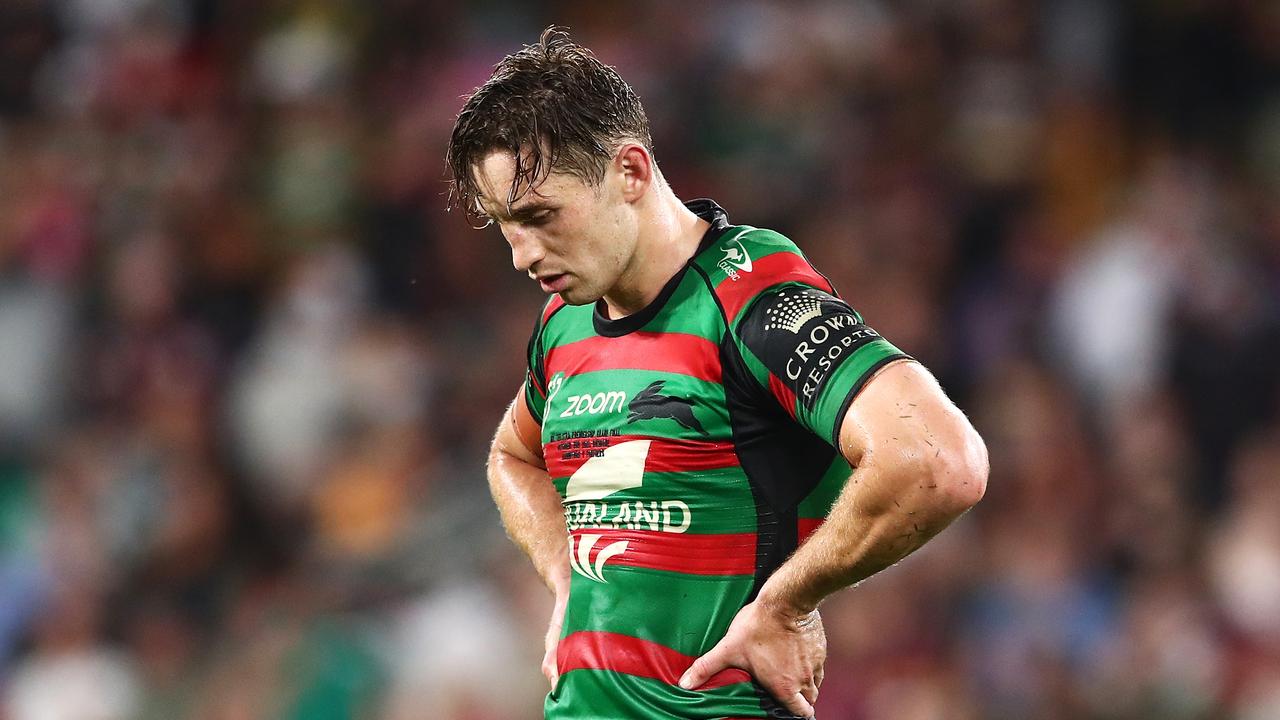 Cedera bahu Cameron Murray, tanggal kembali, Kelinci Sydney Selatan, cedera David Fifita, suntikan penghilang rasa sakit, Gold Coast Titans