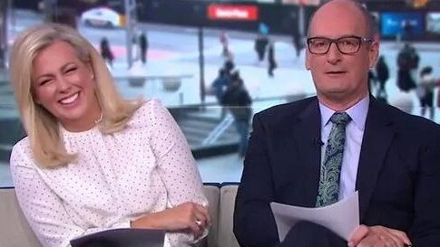 Sam Armytage and David Koch have been number one every day and every week this year. Picture: Channel 7.