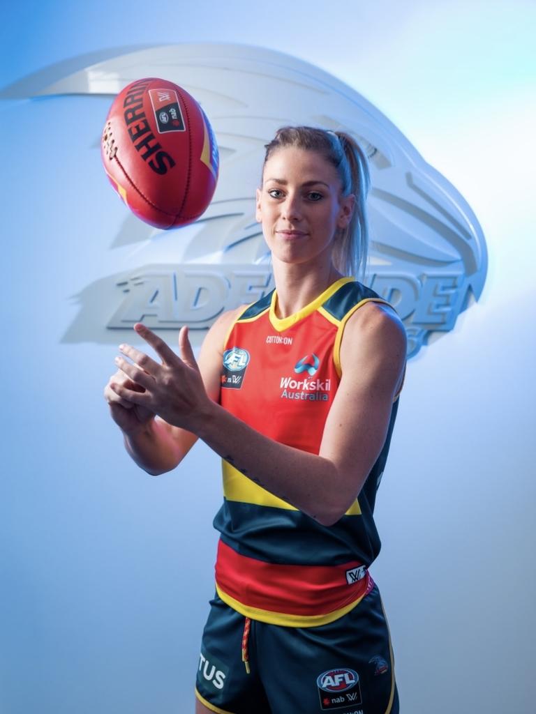 Varnhagen spent the most recent AFLW season on the inactive list. Picture: Supplied