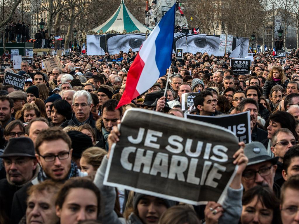 Je Suis Charlie - France stands in solidarity against terror.