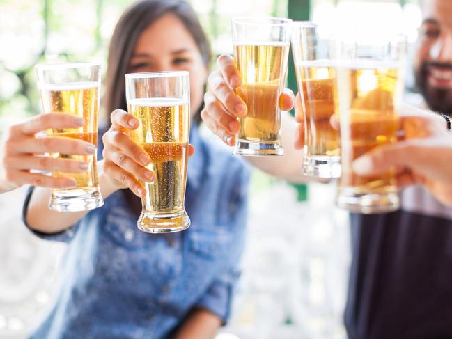 Generic photo of people drinking beer. Picture: iStock