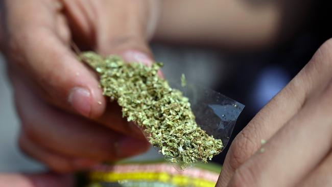 A man was caught with 110 grams of cannabis, a court has heard. Picture: Alfredo Estrella/AFP