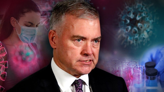 Health Minister Stephen Wade says state authorities ‘did what we needed to do’ to tackle the threat of the deadly coronavirus pandemic in SA. Art: Steve Grice/The Advertiser.