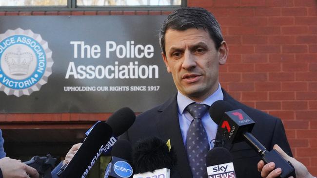 Police Association secretary Wayne Gatt says the system is flawed. Picture: AAP