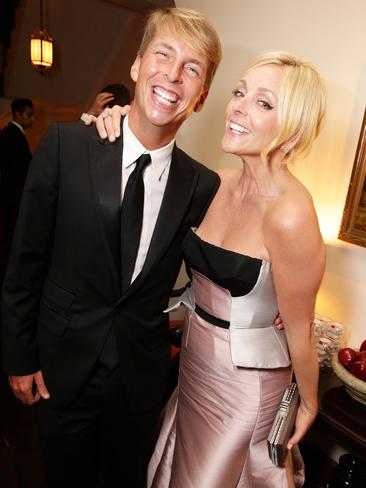 30 Rock’s Jack McBrayer, Jane Krakowski seen at Netflix Emmy Party. Picture: Eric Charbonneau/Invision for Netflix/AP Images/Splash