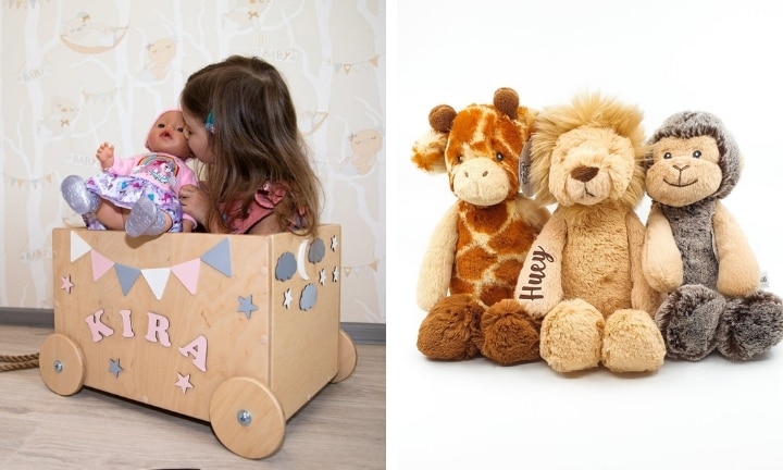 Personalised toys store for toddlers