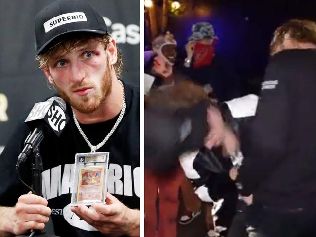 Logan Paul slapped a heckler outside an LA nightclub.