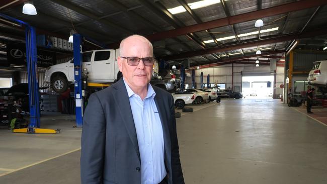 Dubbo City Toyota dealer principal David Hayes is struggling to recruit service technicians. Picture: Ryan Young