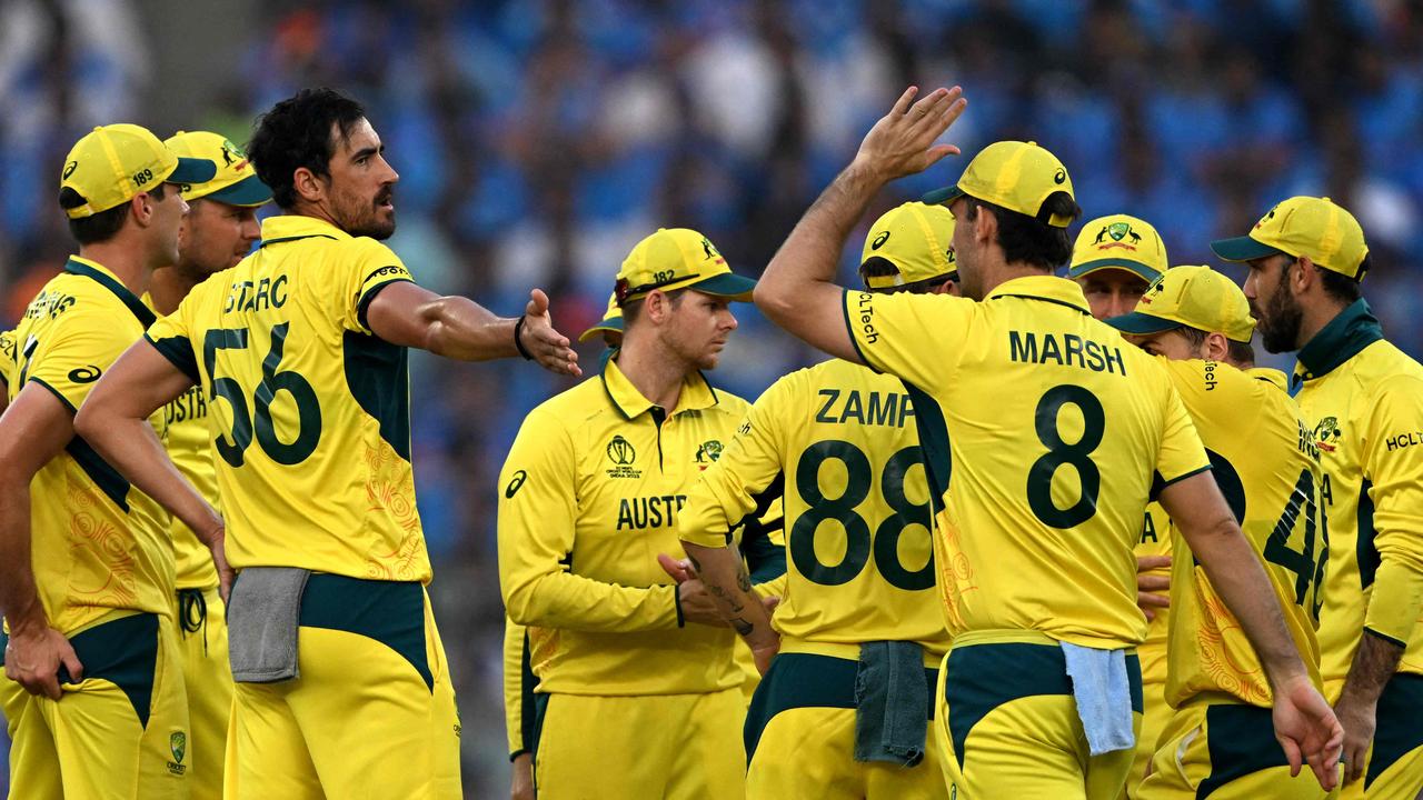 Australia's bowlers have been superb. (Photo by Punit PARANJPE / AFP)