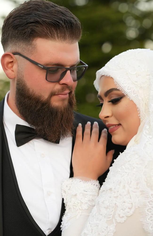 Ibrahim Bazzi pictured with his wife, Shuruk Hamoud. Ibrahim, along with his brother Ali, were killed in an Israeli airstrike targeting the town of Bint Jbeil in Lebanon. Picture: Instagram / Wael Kassir Photography