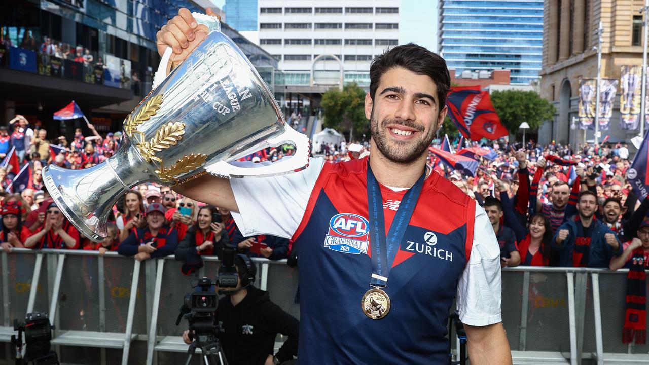 Melbourne Football Club reported the selling of fake goods to the AFL. Picture: Michael Klein