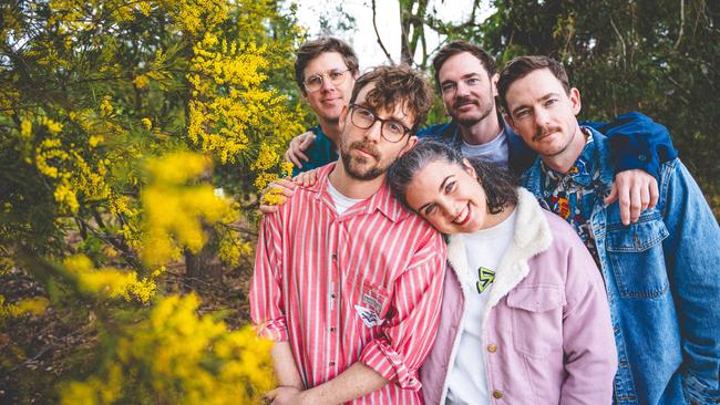 Australian band Ball Park Music. Picture: Supplied.