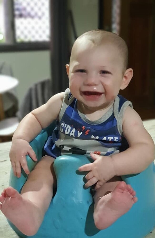 Six-month-old Beau Frank Bradshaw who was found unresponsive at a East Mackay home on Tuesday June 2, 2021 and died two days later.