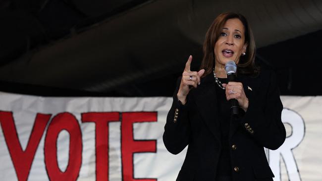 Democratic presidential nominee, U.S. Vice President Kamala Harris. Picture: AFP