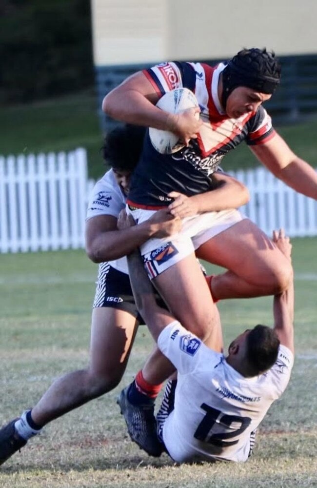 Xavier Va’a playing for Sydney Roosters NSW Cup. Picture: Supplied